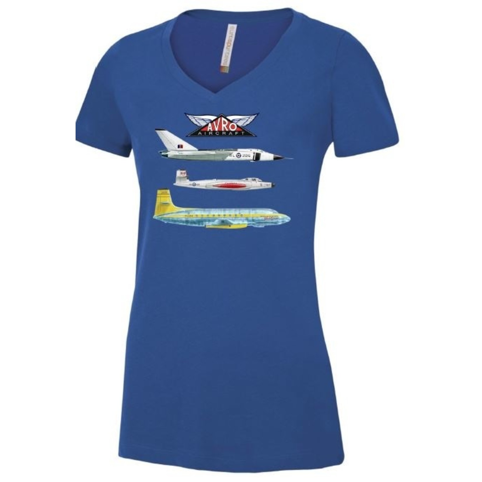 Aviation and Space T-shirt Avro jet montage