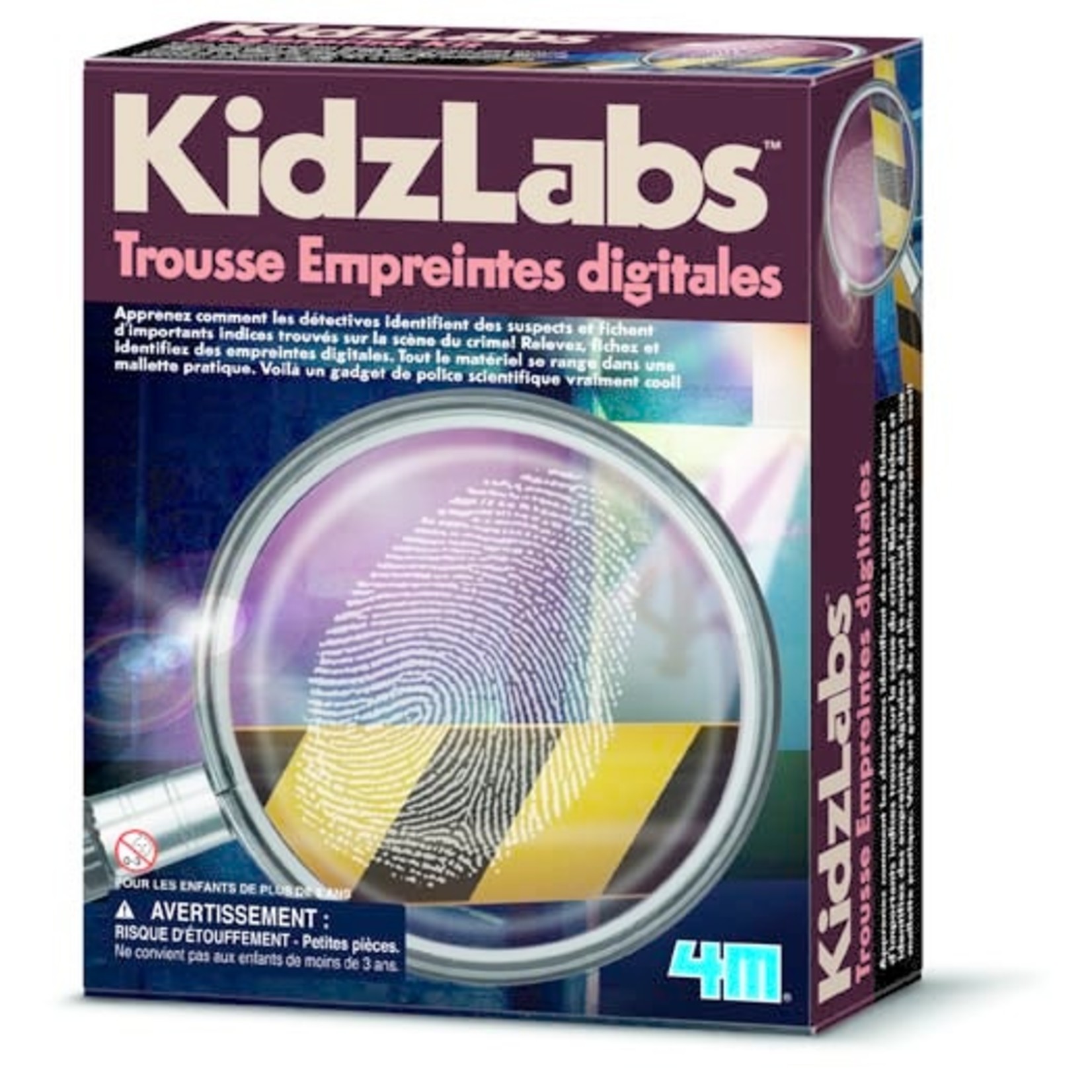 Science and Technology KidzLabs Trousse Empreintes digitales