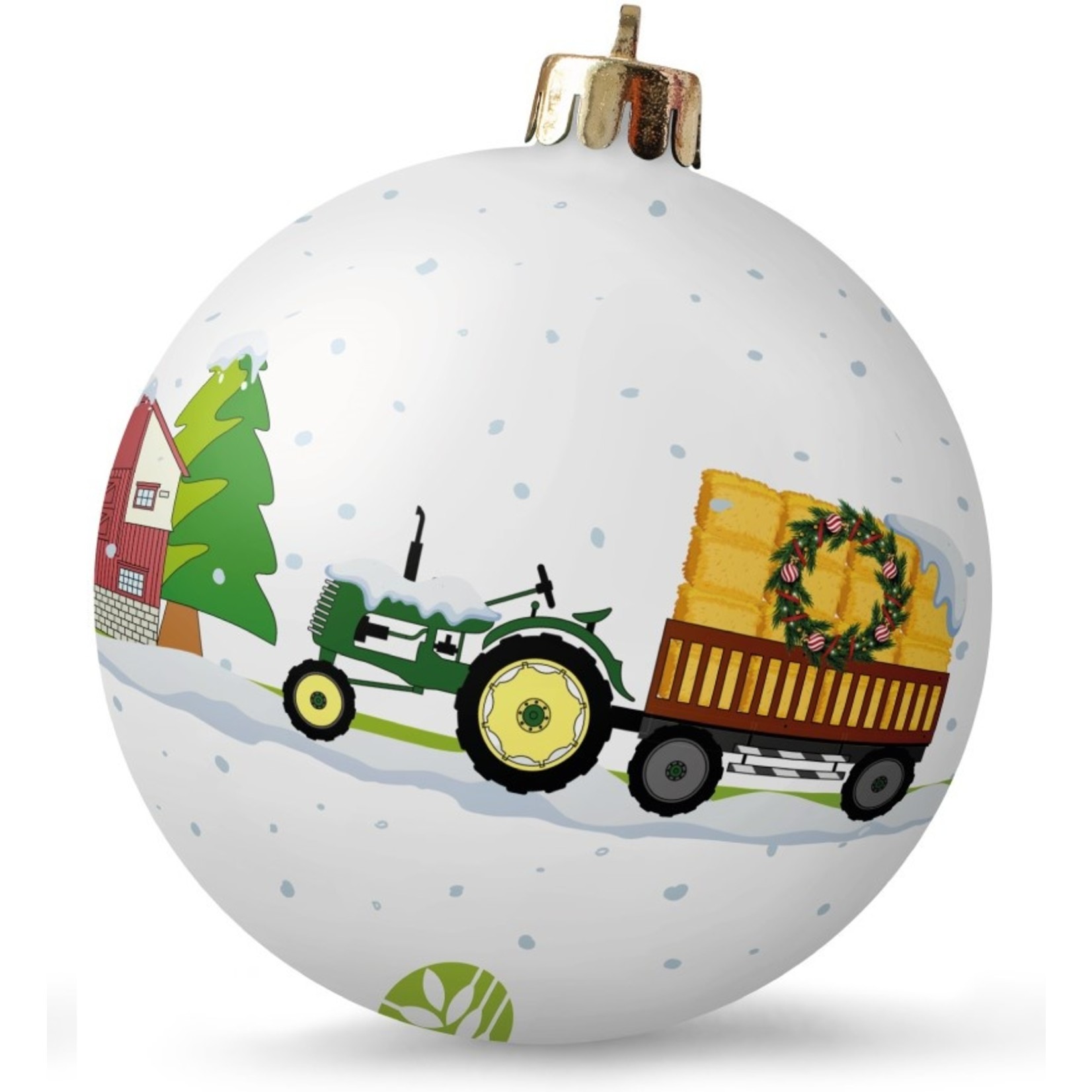 Agriculture and Food CAFM Farm Holiday Ornament