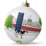 Agriculture and Food Farm Holiday Ornament