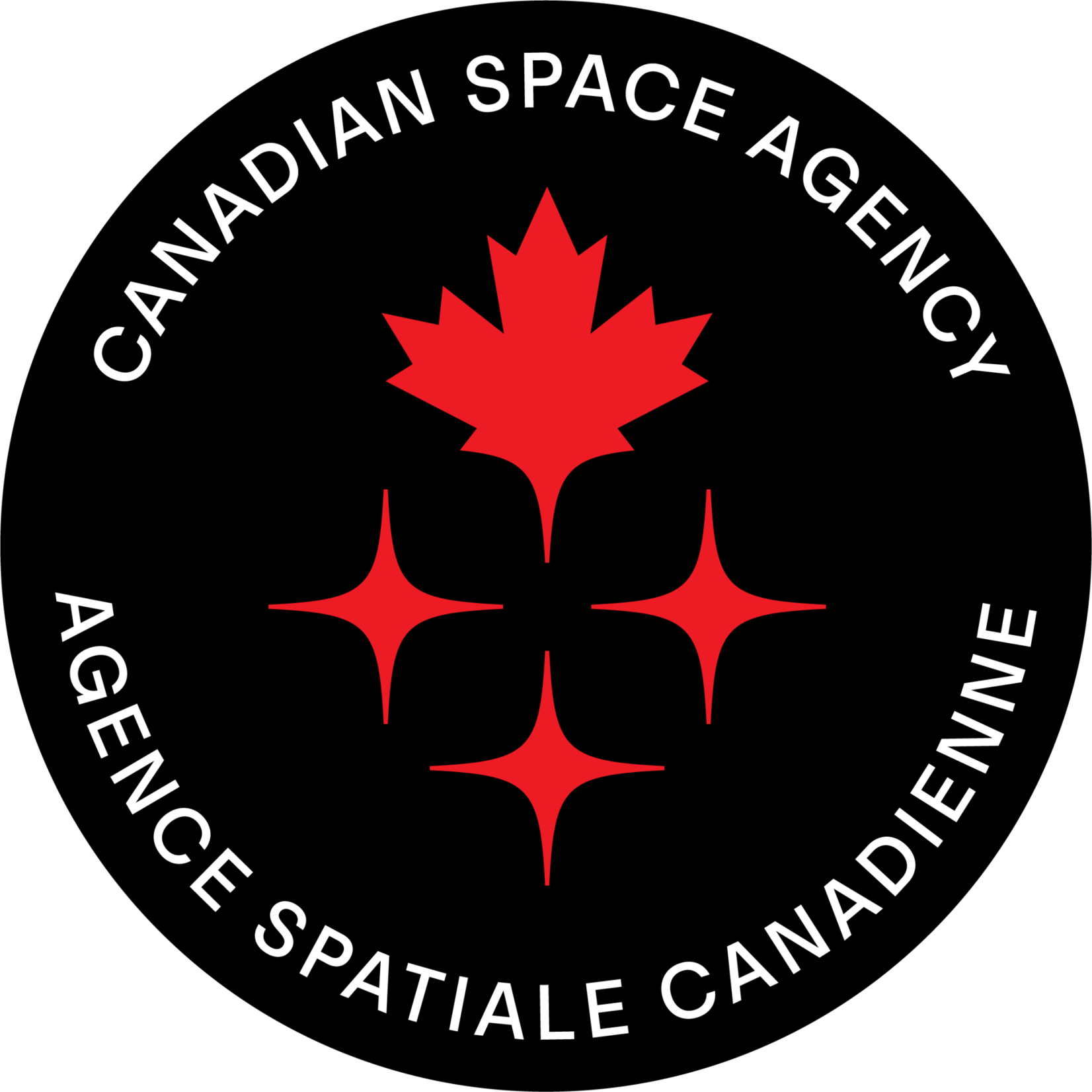 Canadian Space Agency Autocollant de l'Agence spatiale canadienne