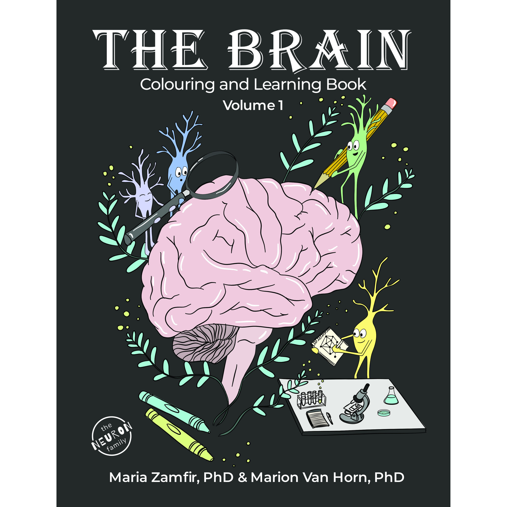 Science and Technology The Brain Colouring Book