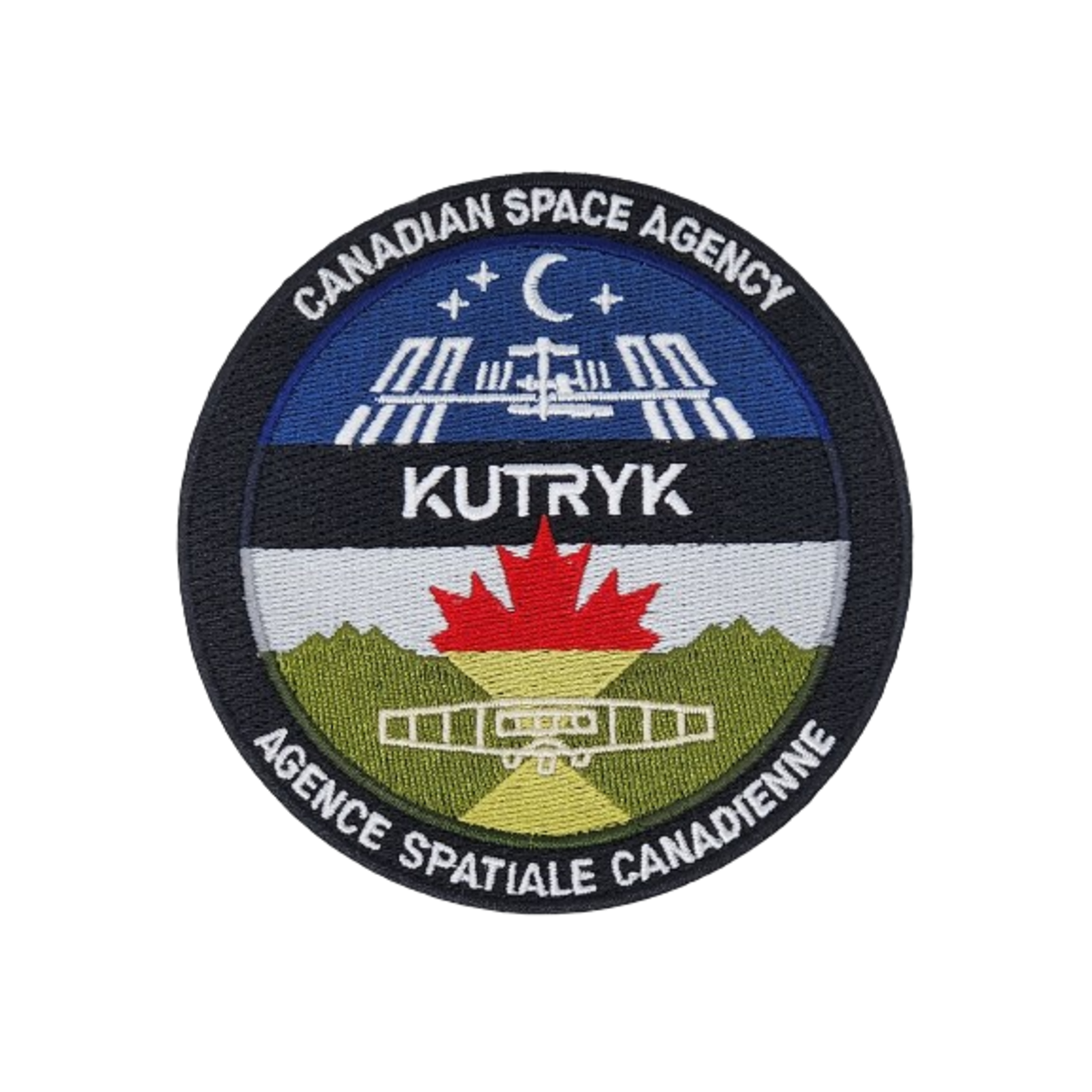 Canadian Space Agency Joshua Kutryk Mission Crest