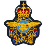 Aviation and Space RCAF Queens Crown Crest