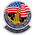 Canadian Space Agency STS-41 Garneau 3'' Crest