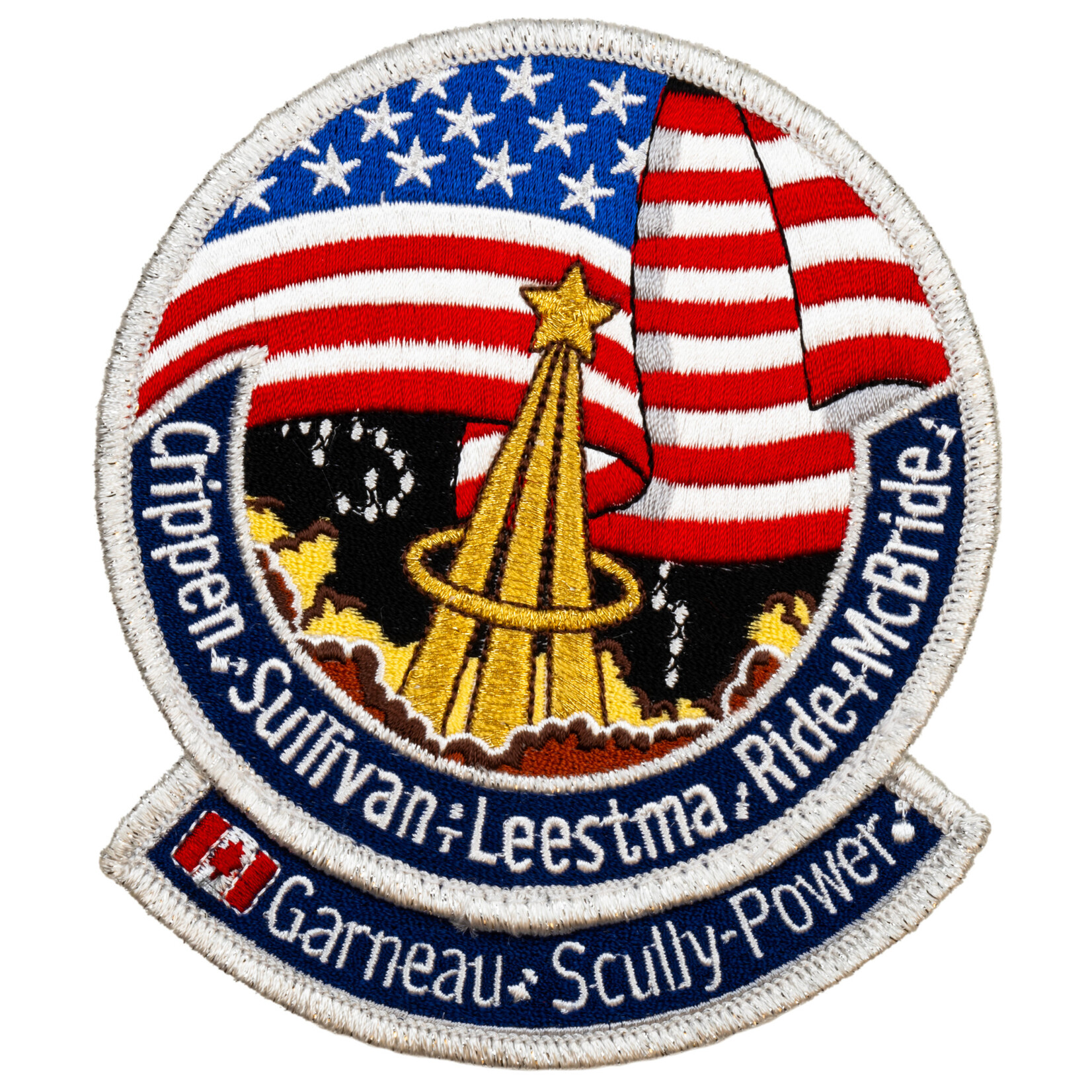 Canadian Space Agency STS-41 Garneau 3'' Crest