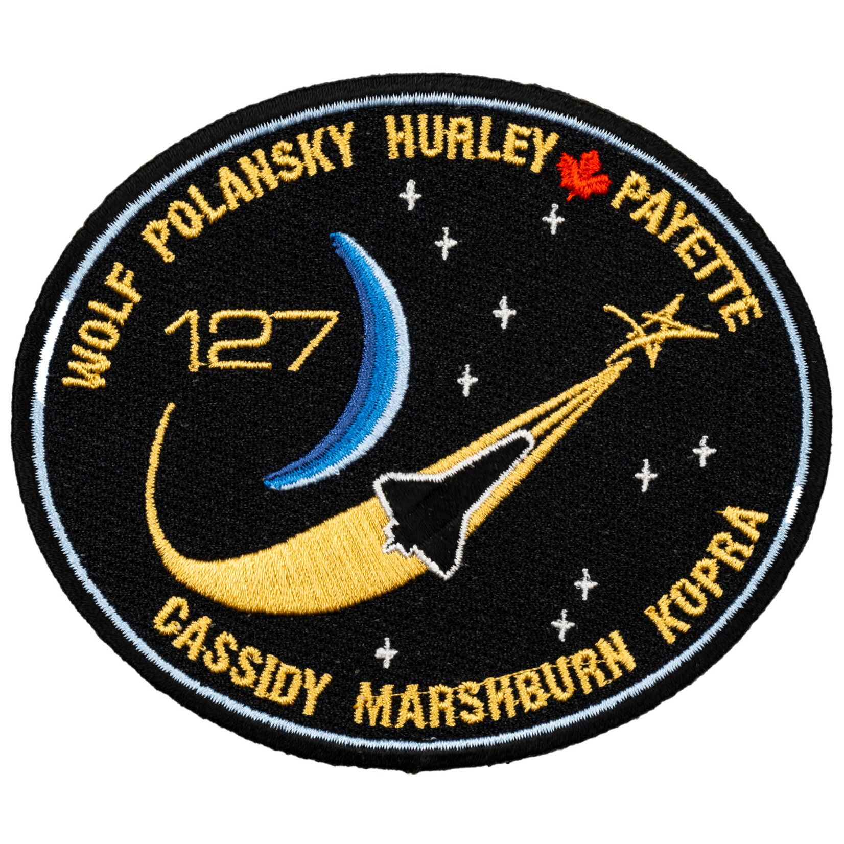 Canadian Space Agency Écusson de la mission STS-127 – Julie Payette