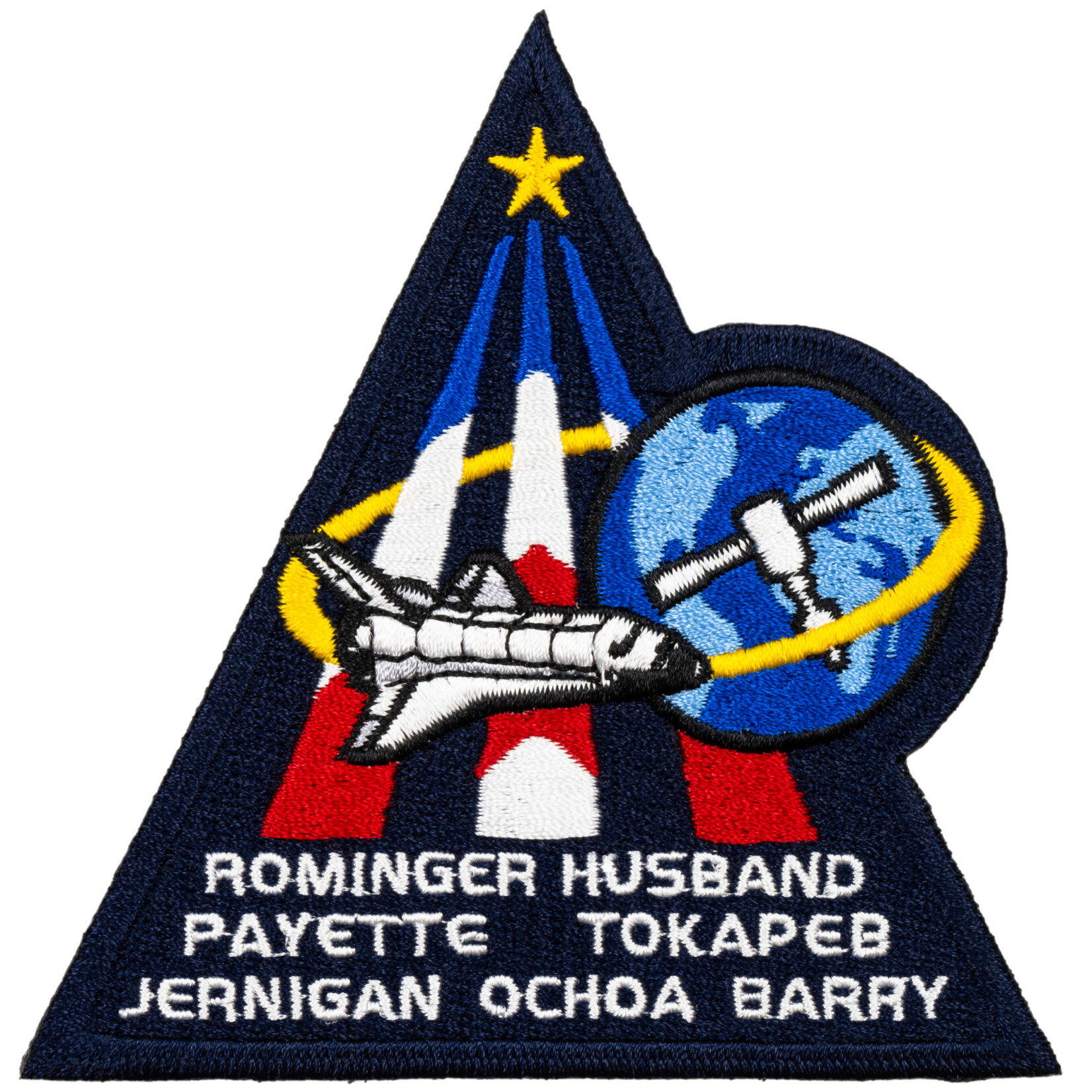 Canadian Space Agency Écusson brodé de la mission STS-96 Mission STS-96 Crest – Julie Payette