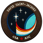 Canadian Space Agency Expedition 58/59 Saint-Jacques Crest