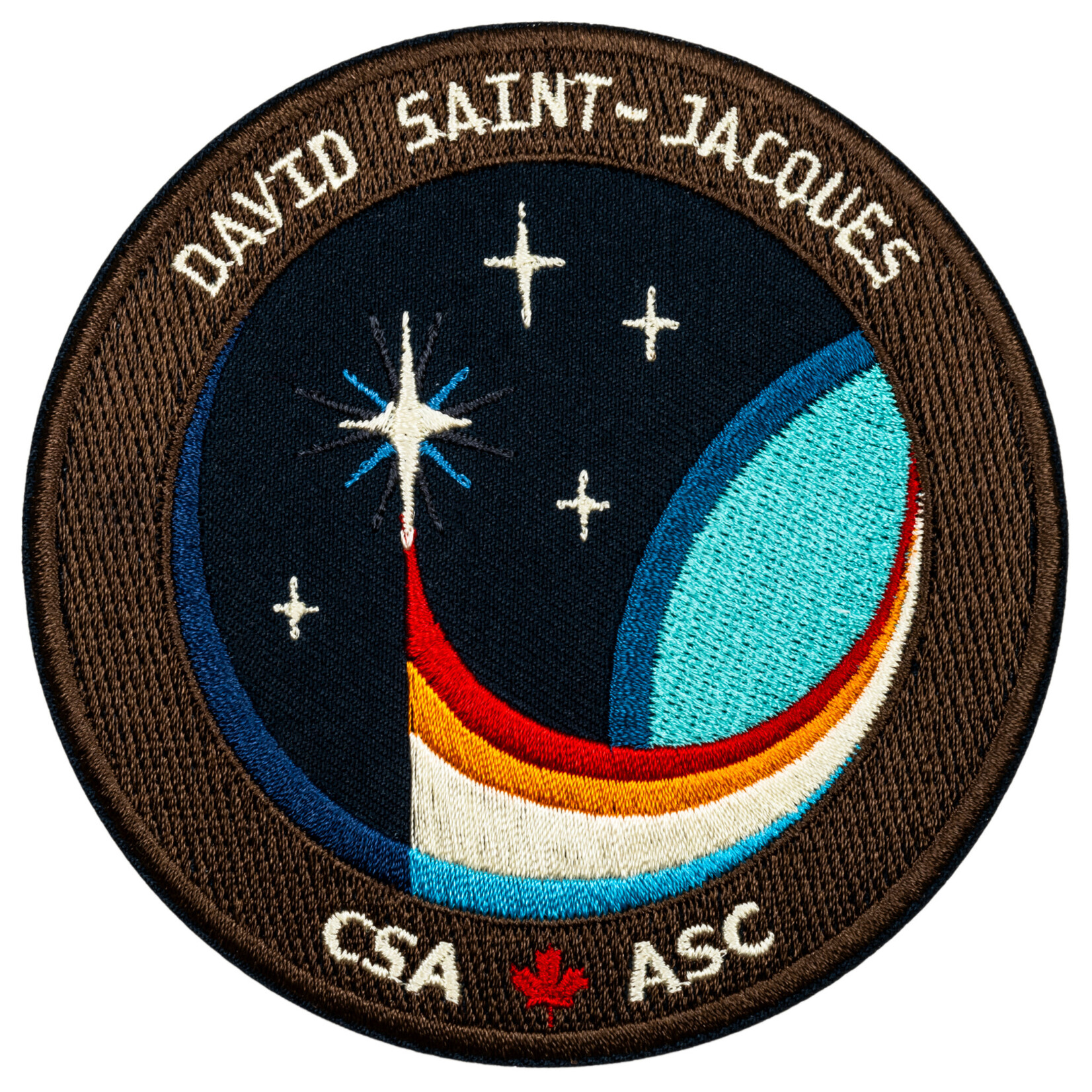 Canadian Space Agency Expedition 58/59 Saint-Jacques Crest