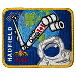 Canadian Space Agency STS-100 Chris Hadfield Crest