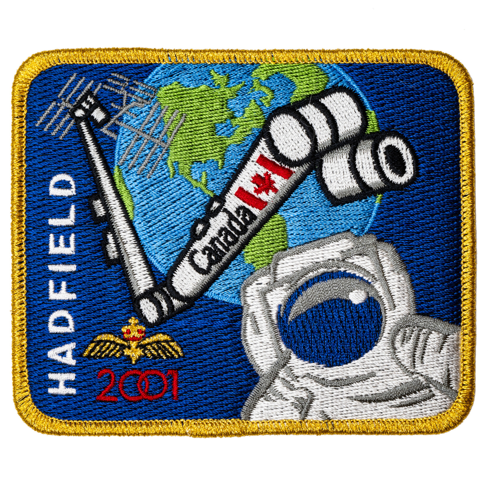 Canadian Space Agency STS-100 Chris Hadfield Crest