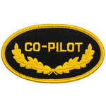 Aviation and Space Co-pilot, Oval Shaped Crest