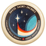 Canadian Space Agency CSA/ASC Button Saint-Jacques Exp /59