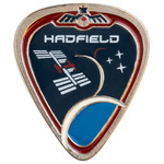 Canadian Space Agency CSA Mission Pin Hadfield 34/35
