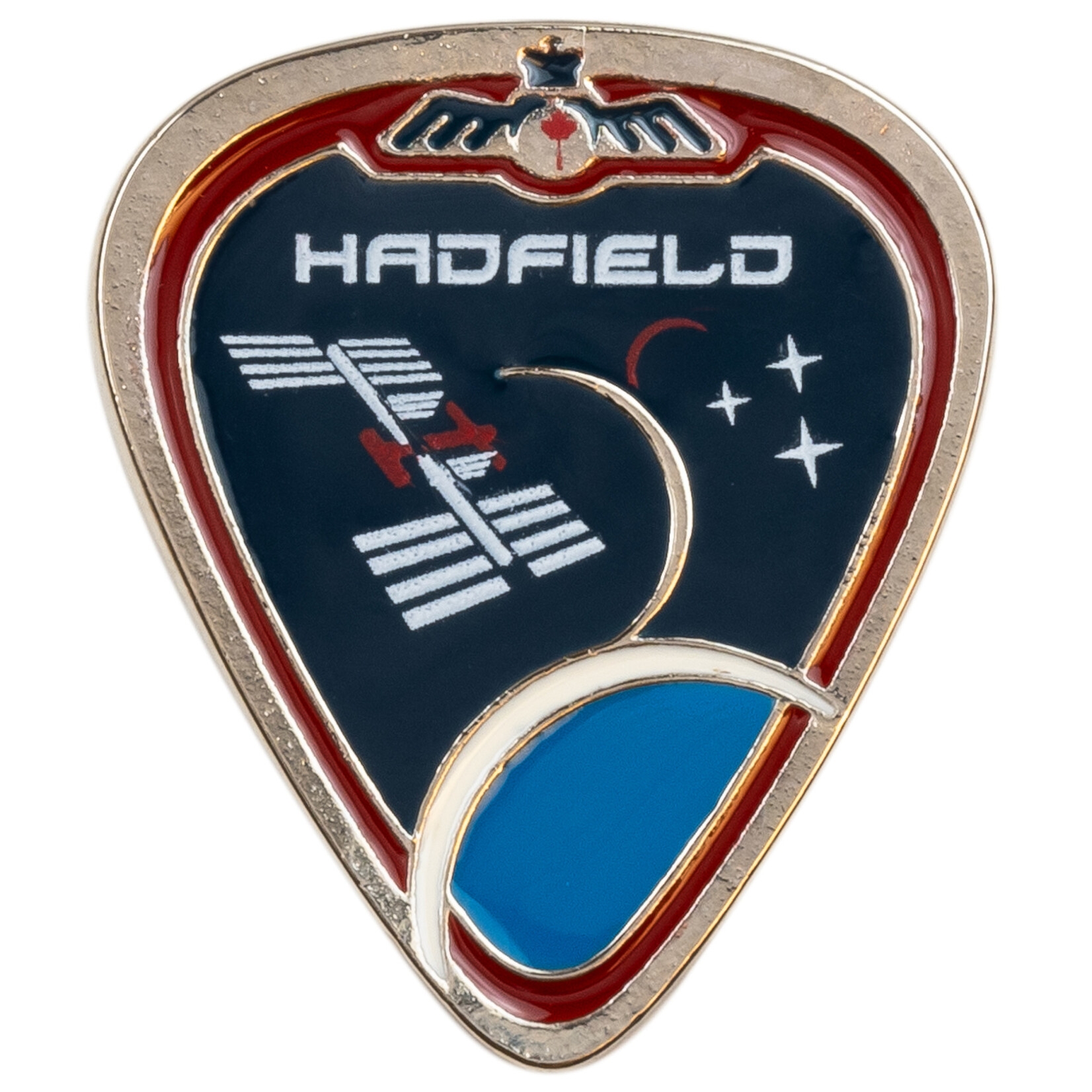 Canadian Space Agency CSA Pin Hadfield 34/35