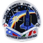 Mission STS-100 Crest