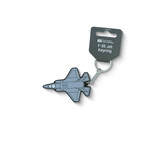 Aviation and Space Porte-clés en caoutchouc - F-35 Lightning