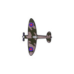 Aviation and Space Spitfire Magnet