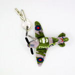 Aviation and Space Plush Keyring - Spitfire