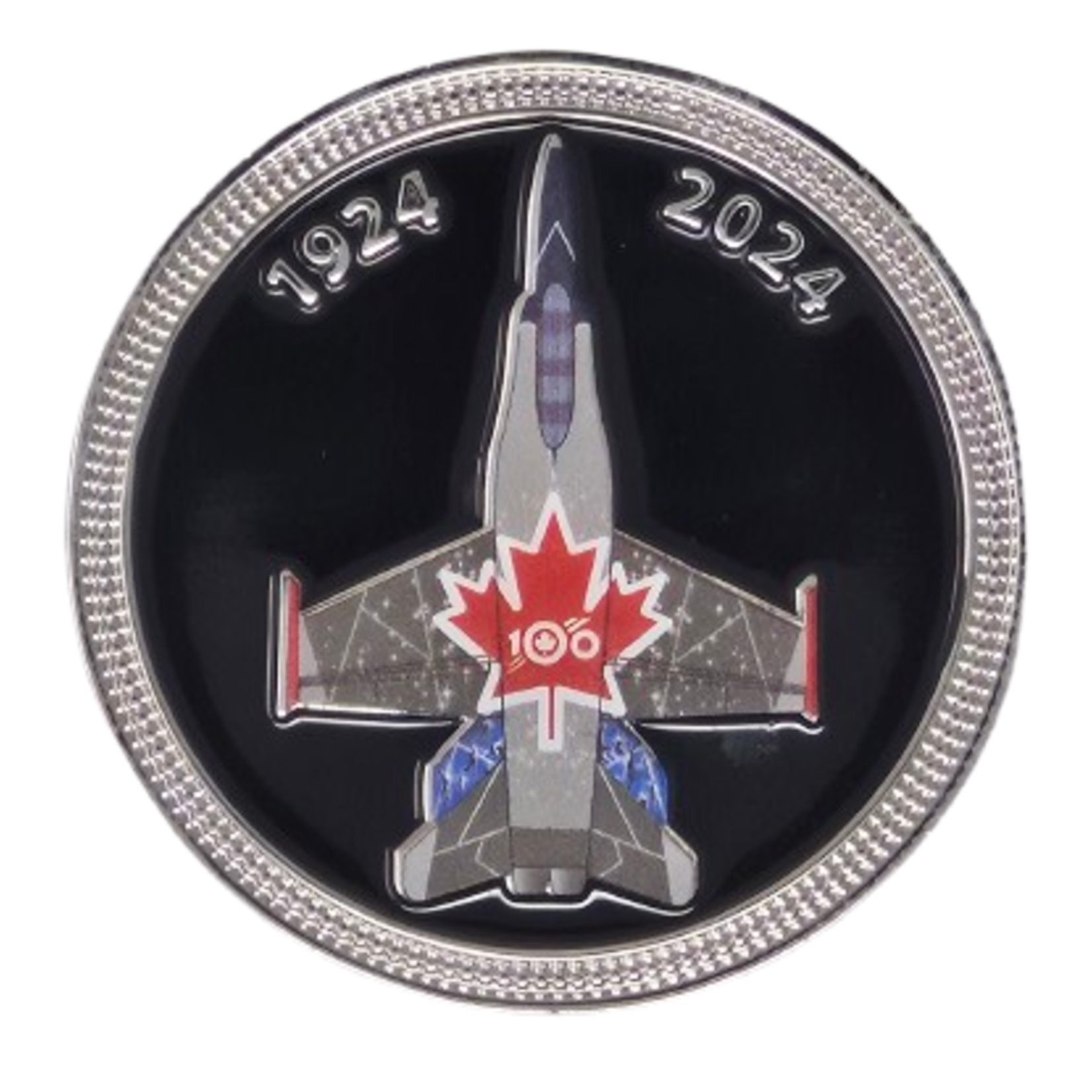 Aviation and Space RCAF 100 CF-18 Demo Collector's Coin