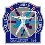 Canadian Space Agency Écusson de la mission STS-41-G Marc Garneau