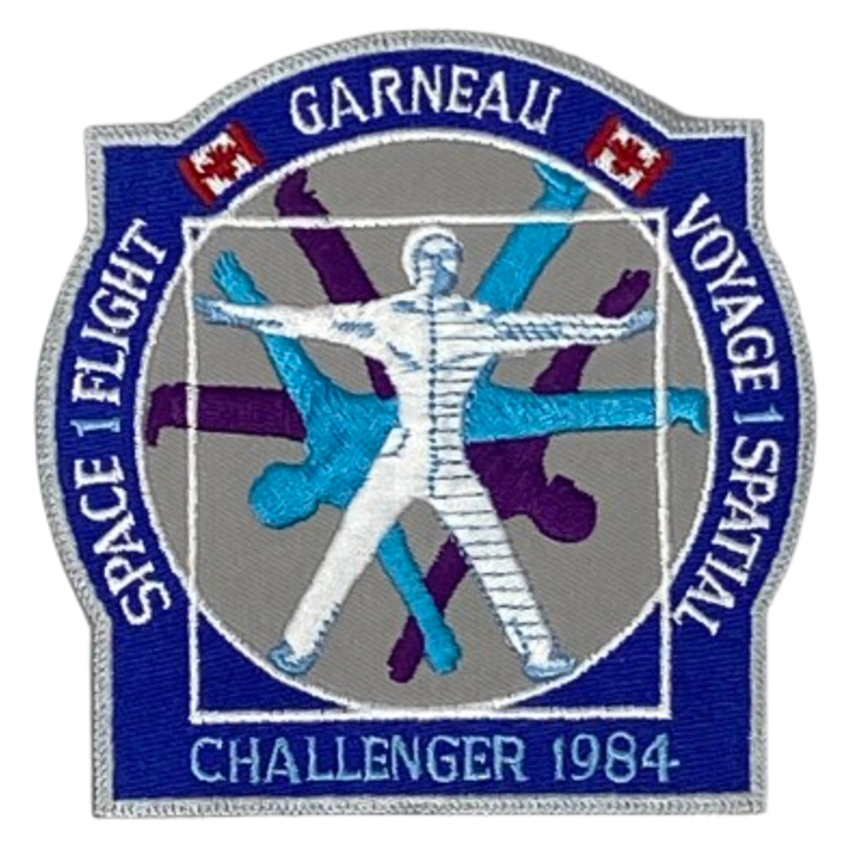 Canadian Space Agency Écusson de la mission STS-41-G Marc Garneau