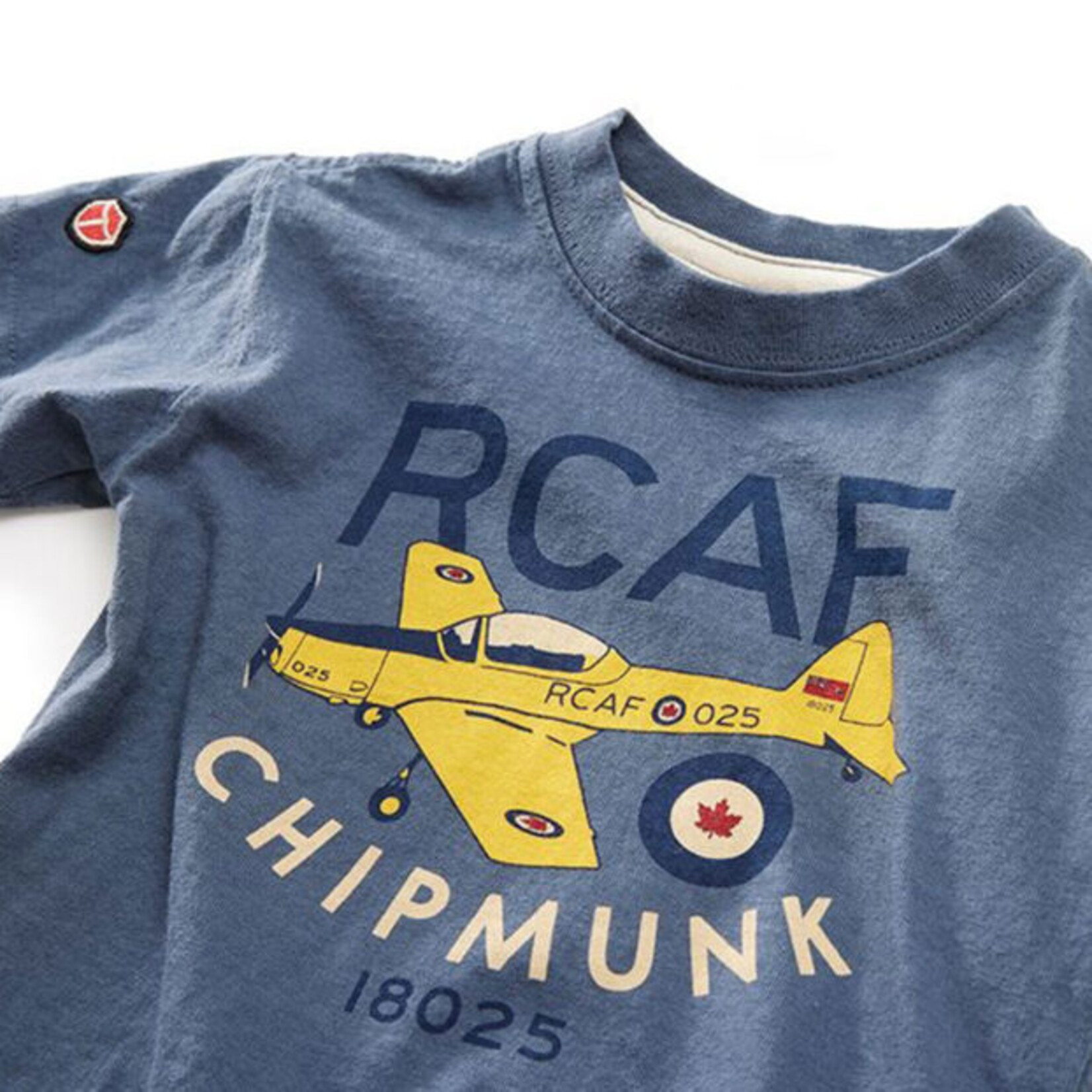 Aviation and Space T-shirt Kids RCAF Chipmunk