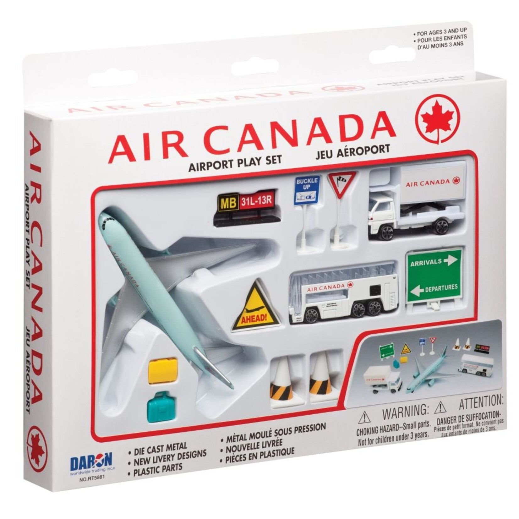 Aviation and Space Air Canada Airport Playset