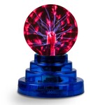 Science and Technology Plasma Ball 4" Clear Base