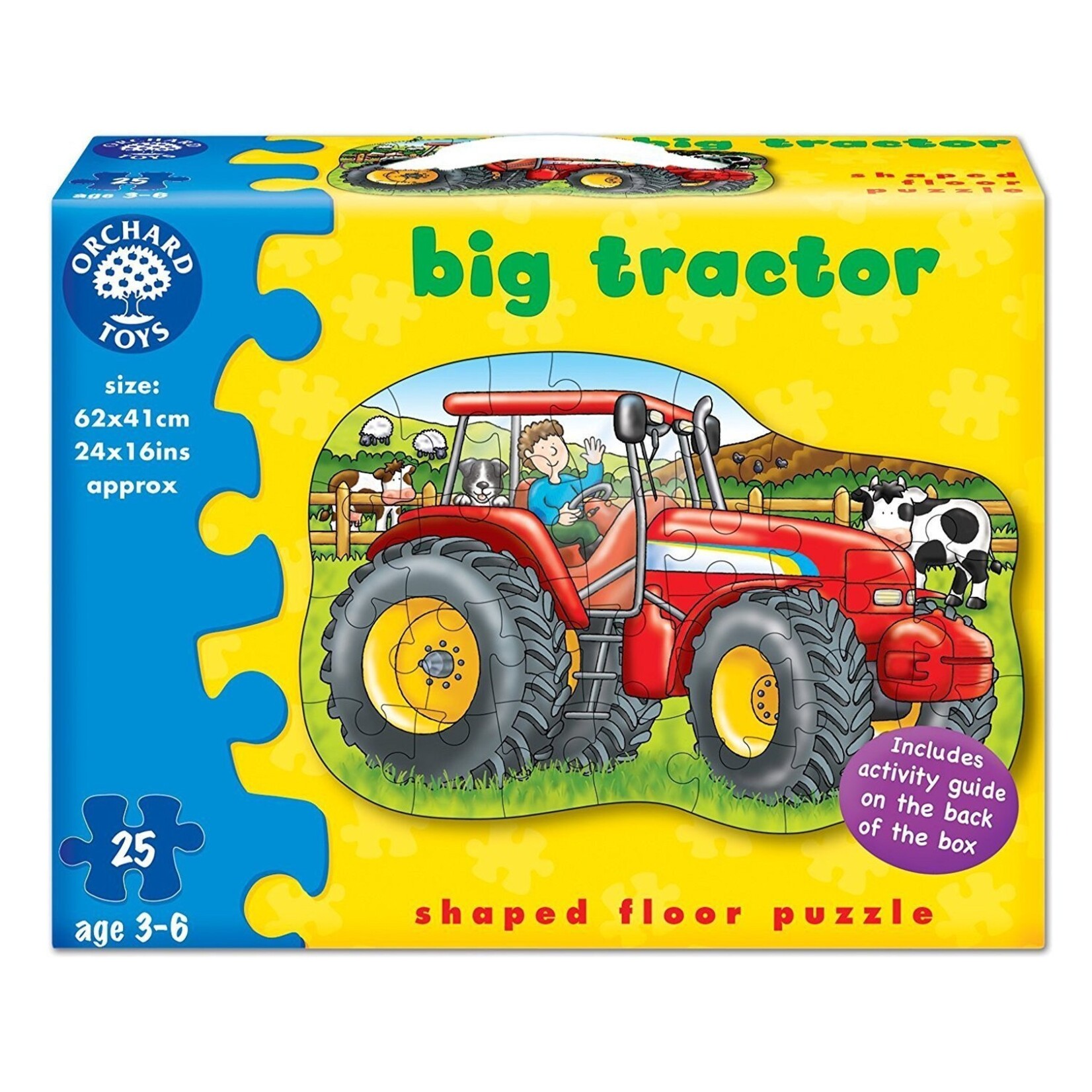 Agriculture and Food Casse-tête de plancher - Gros tracteur