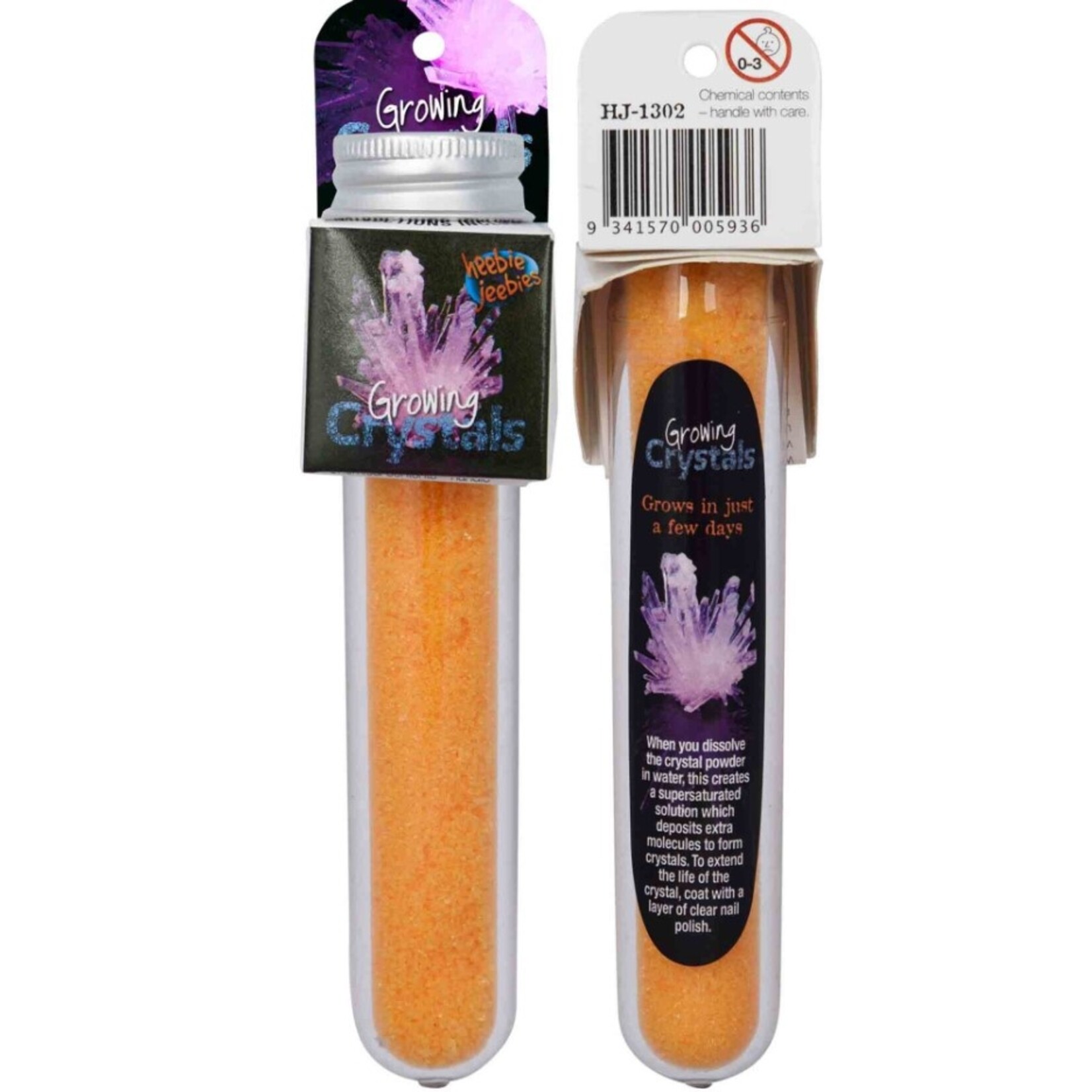 Science and Technology Growing Crystals Test Tube
