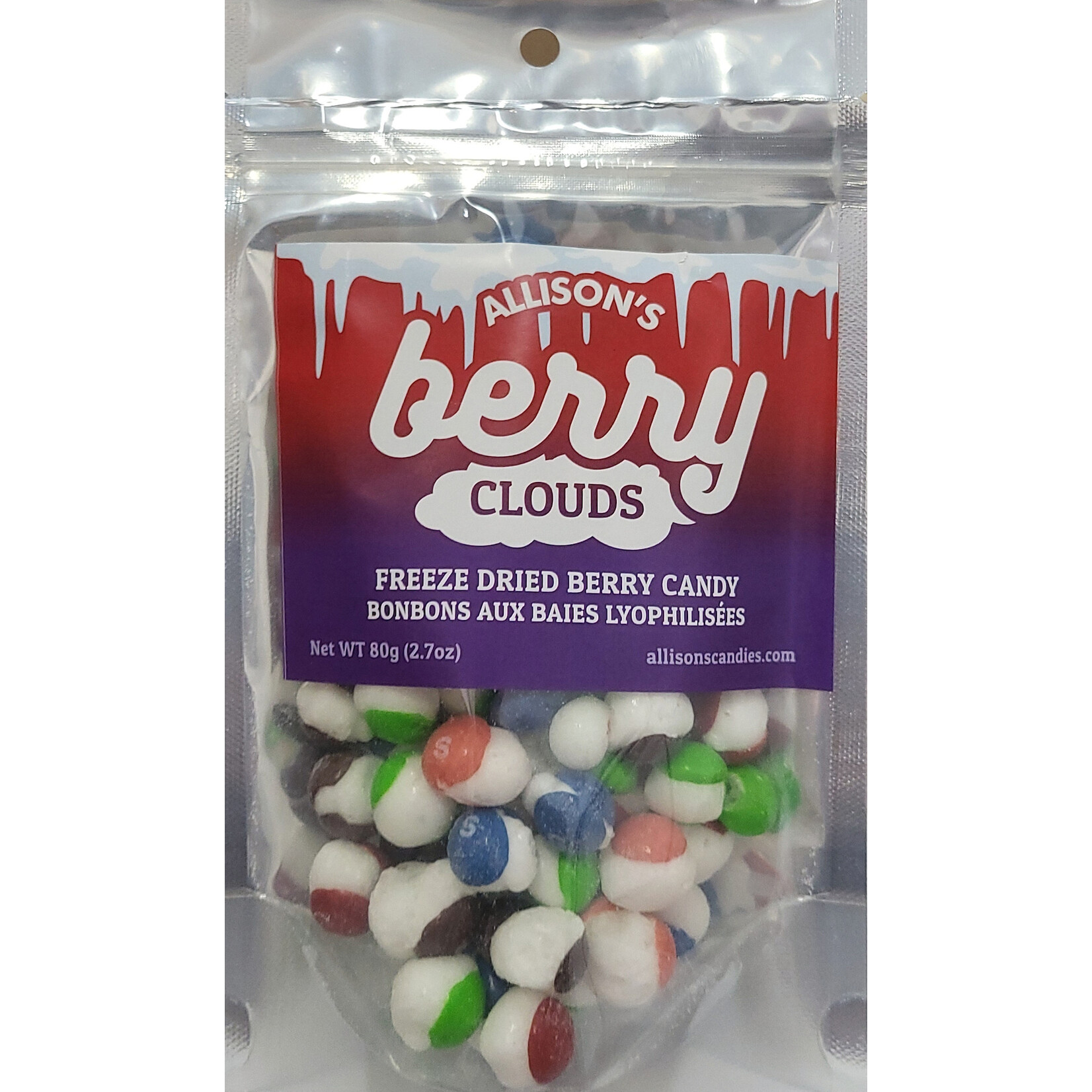 Science and Technology Freeze Dried Berry Clouds