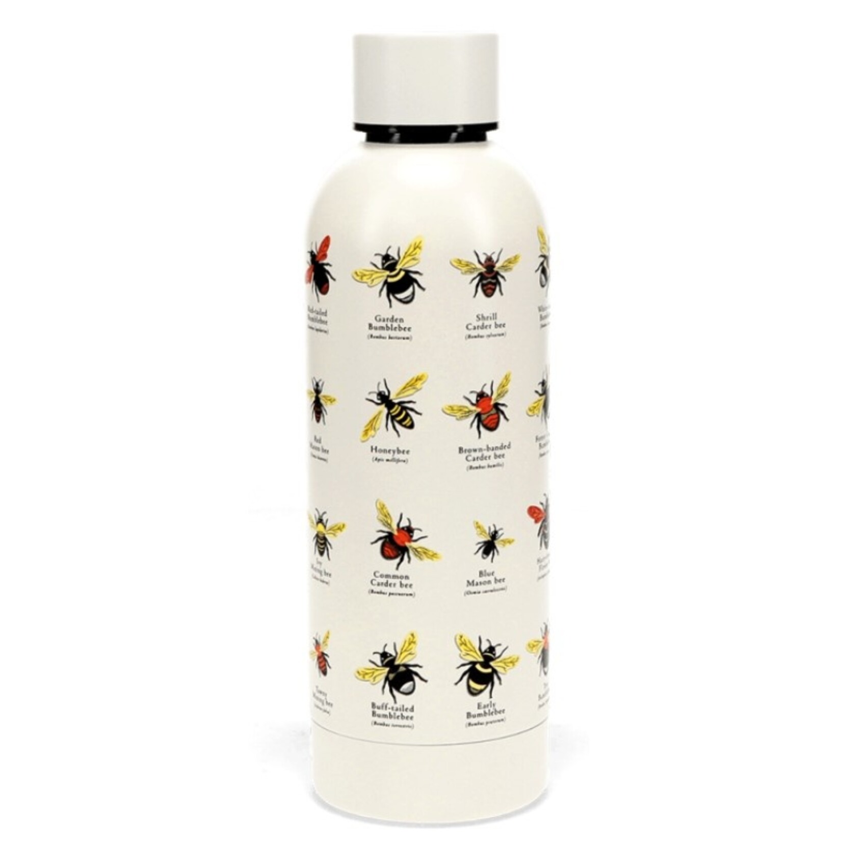 Agriculture and Food Bouteille en acier inoxydable aux illustrations d’abeilles de jardin
