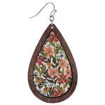 Agriculture and Food Boucles d’oreilles Bouquet Floral