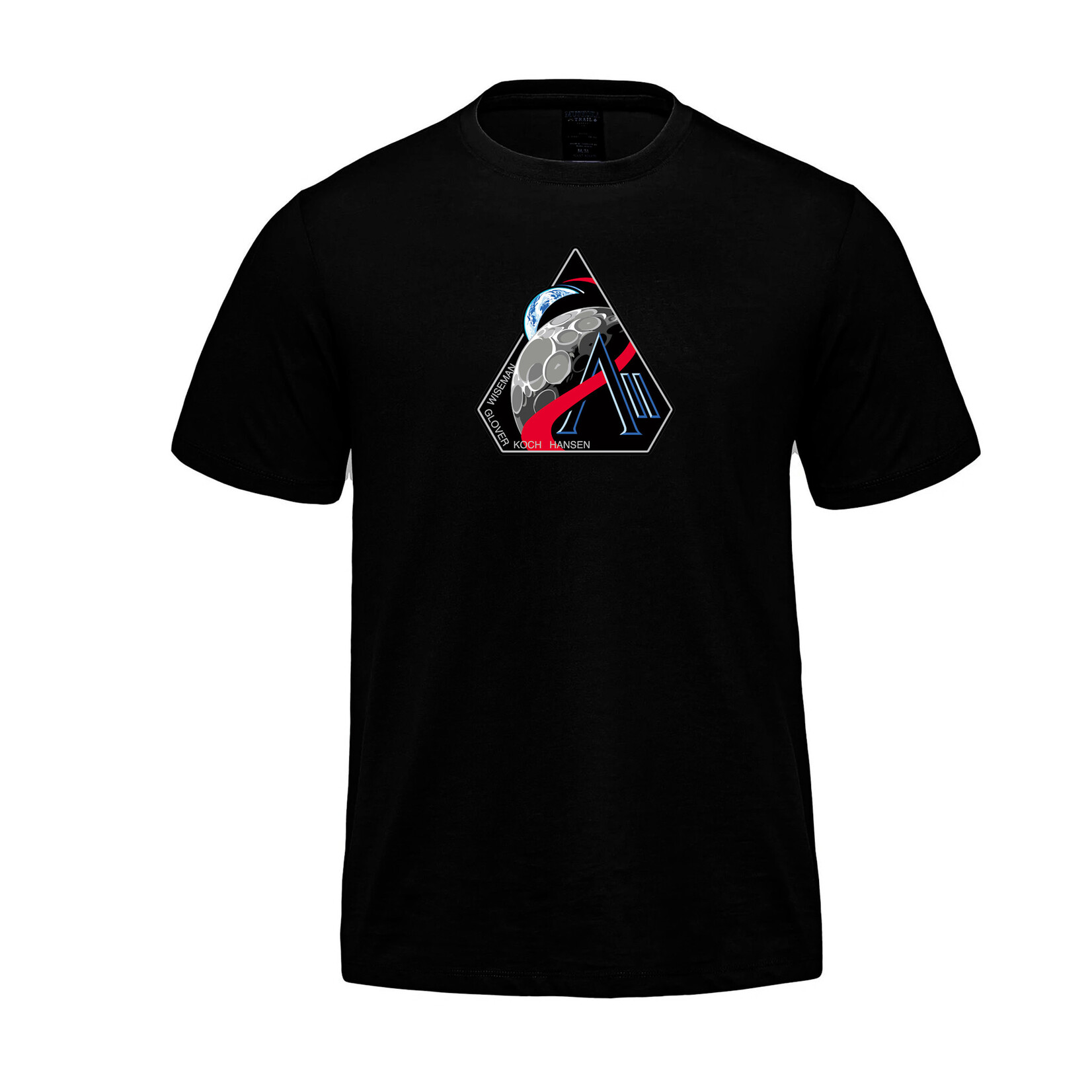 Aviation and Space T-Shirt avec écusson de la mission Artemis II