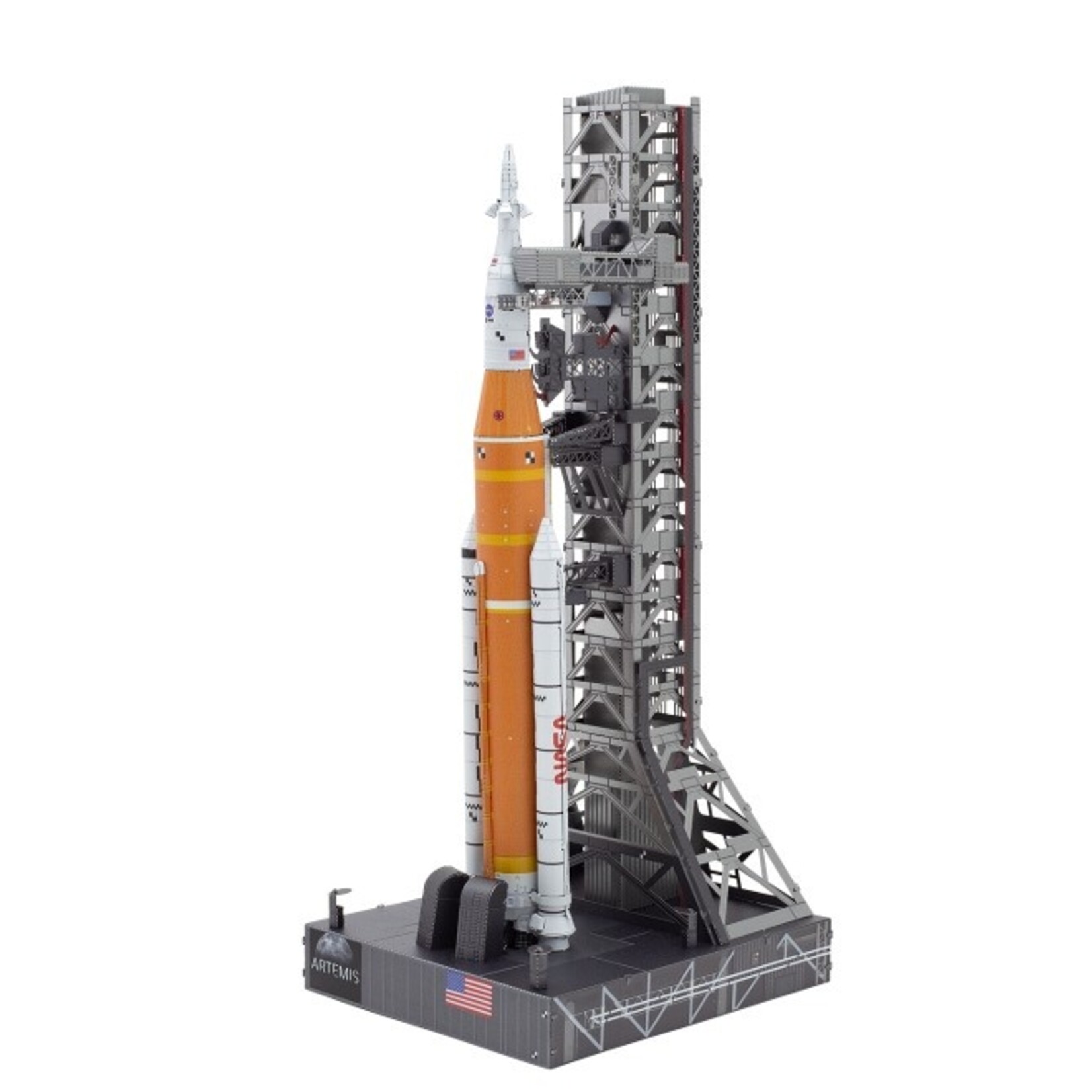 Aviation and Space Metal Earth Artemis Moon Rocket