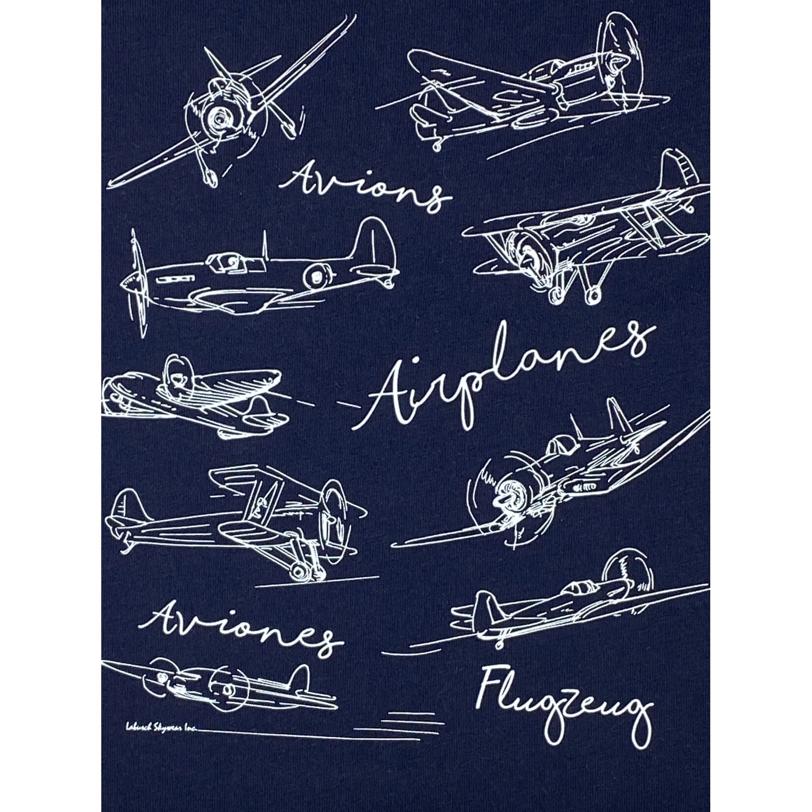Aviation and Space T-shirt Tout-Petit Avion