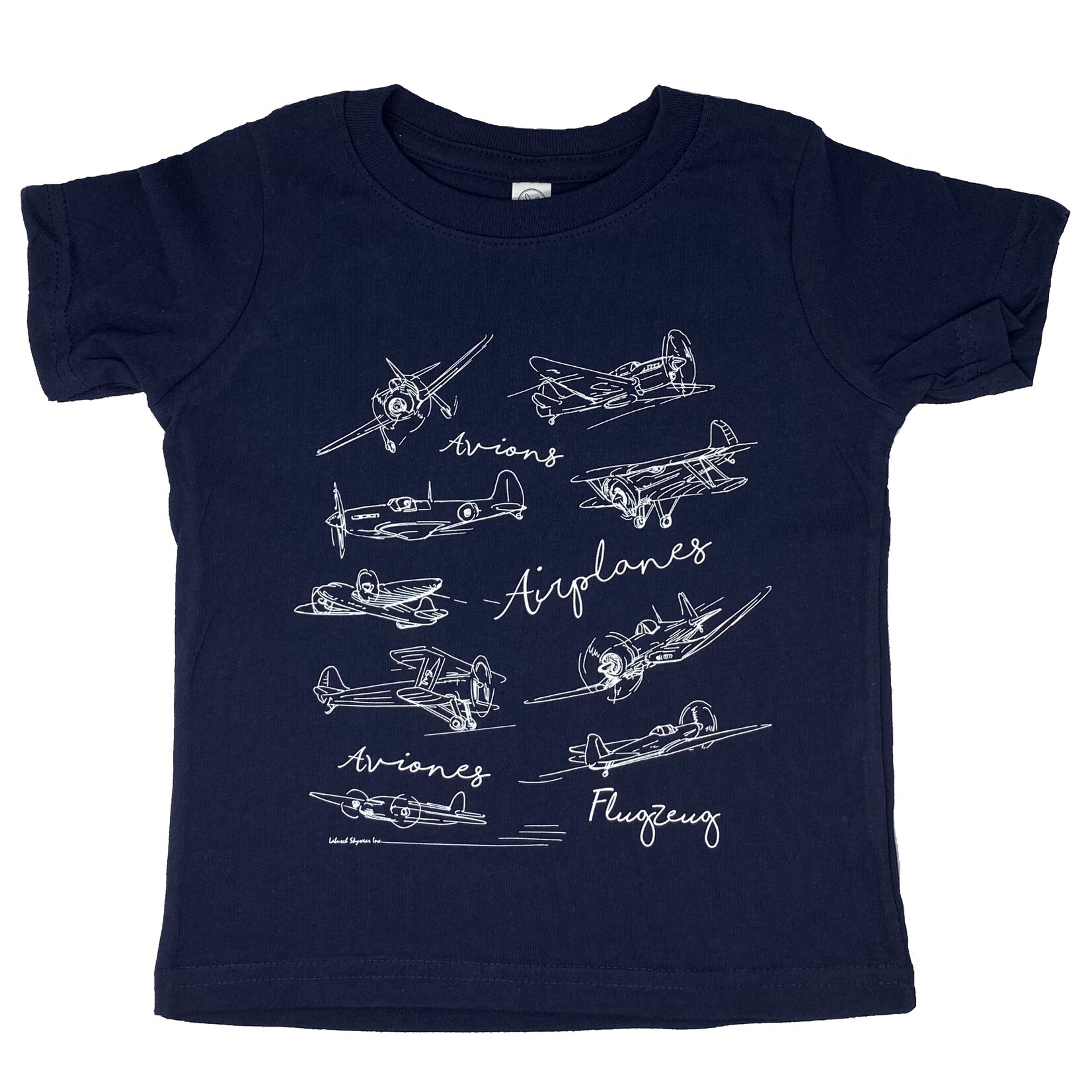 Aviation and Space T-shirt Tout-Petit Avion