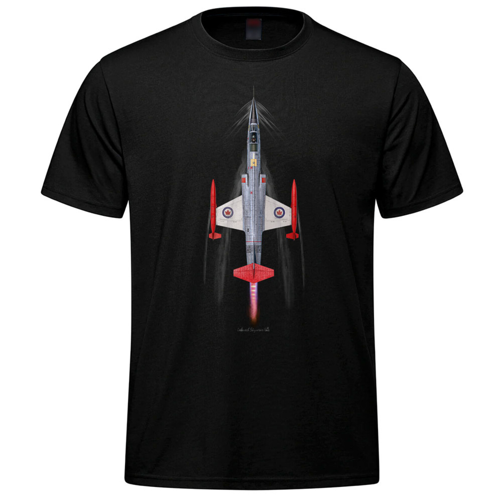 Aviation and Space Vertical CF‑104 Starfighter T‑Shirt