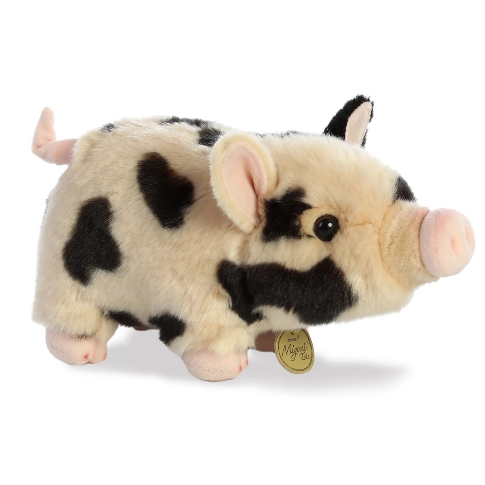 Agriculture and Food Porcelet tacheté à ventre rebondi en peluche