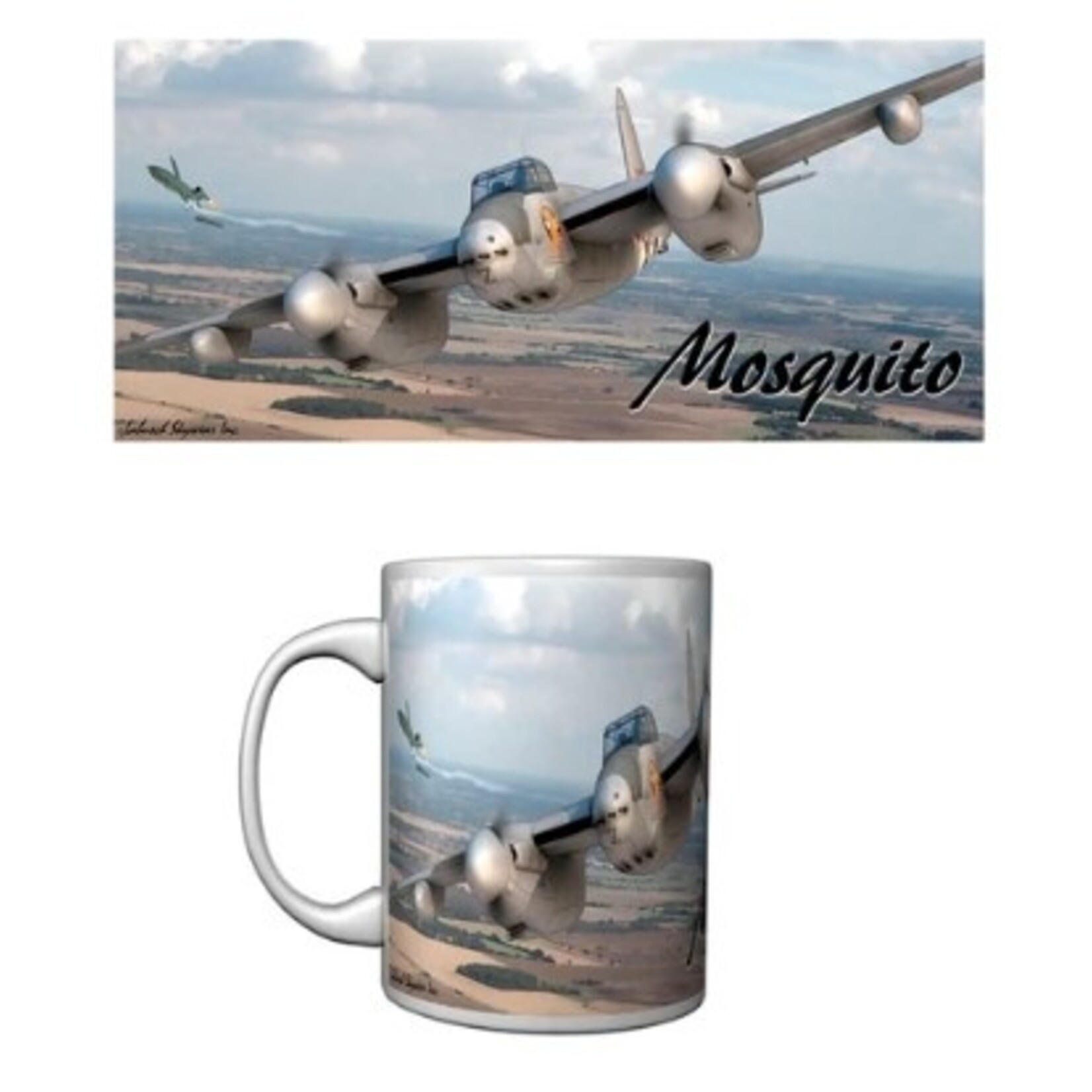 Aviation and Space Mug Mosquito DeHavilland