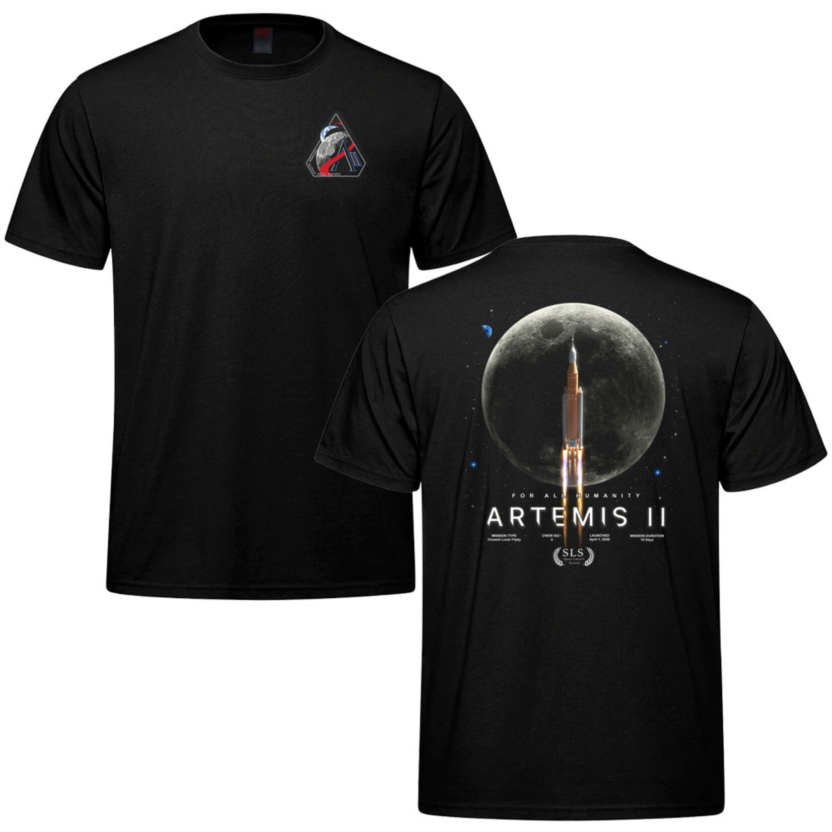 T‑shirt Artemis II SLS