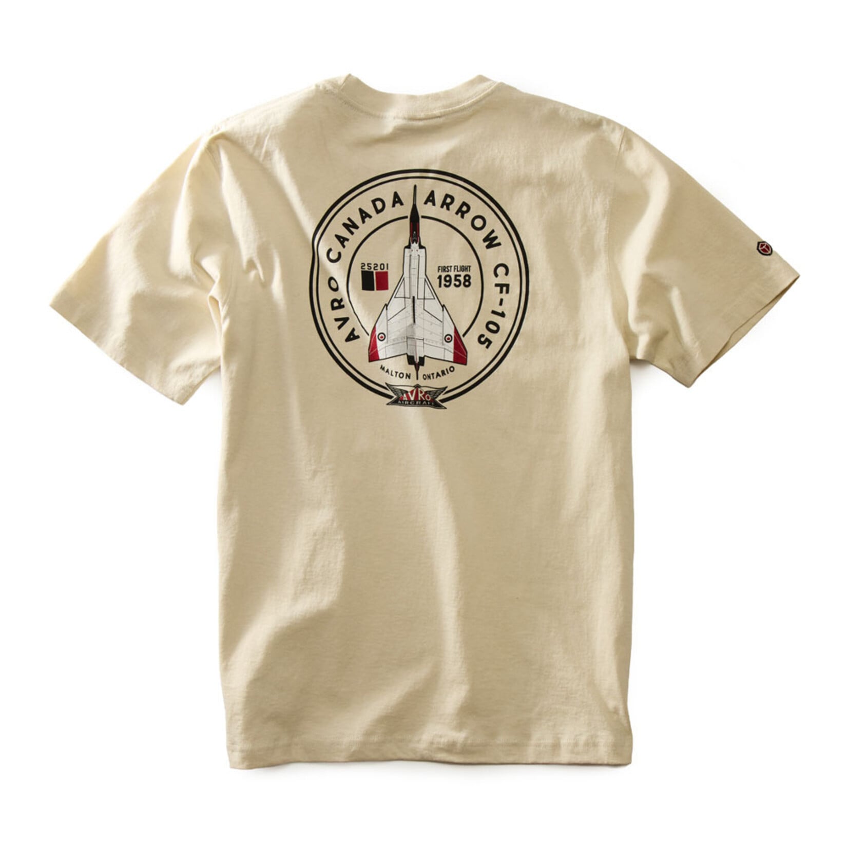 Aviation and Space T-shirt avion Avro Arrow