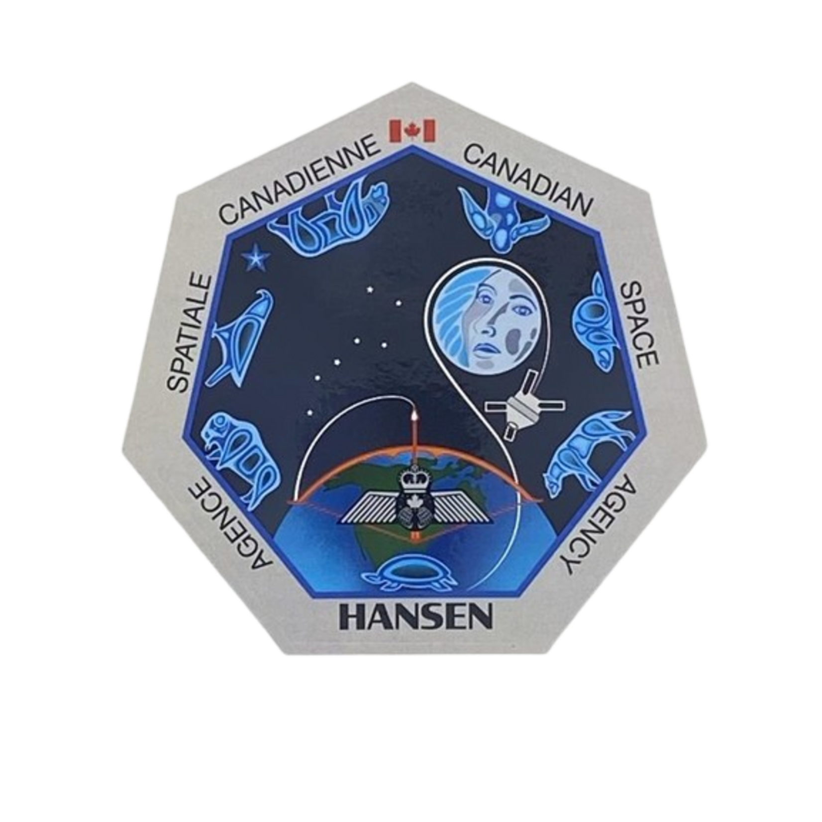 Canadian Space Agency Jeremy Hansen Artemis II Sticker