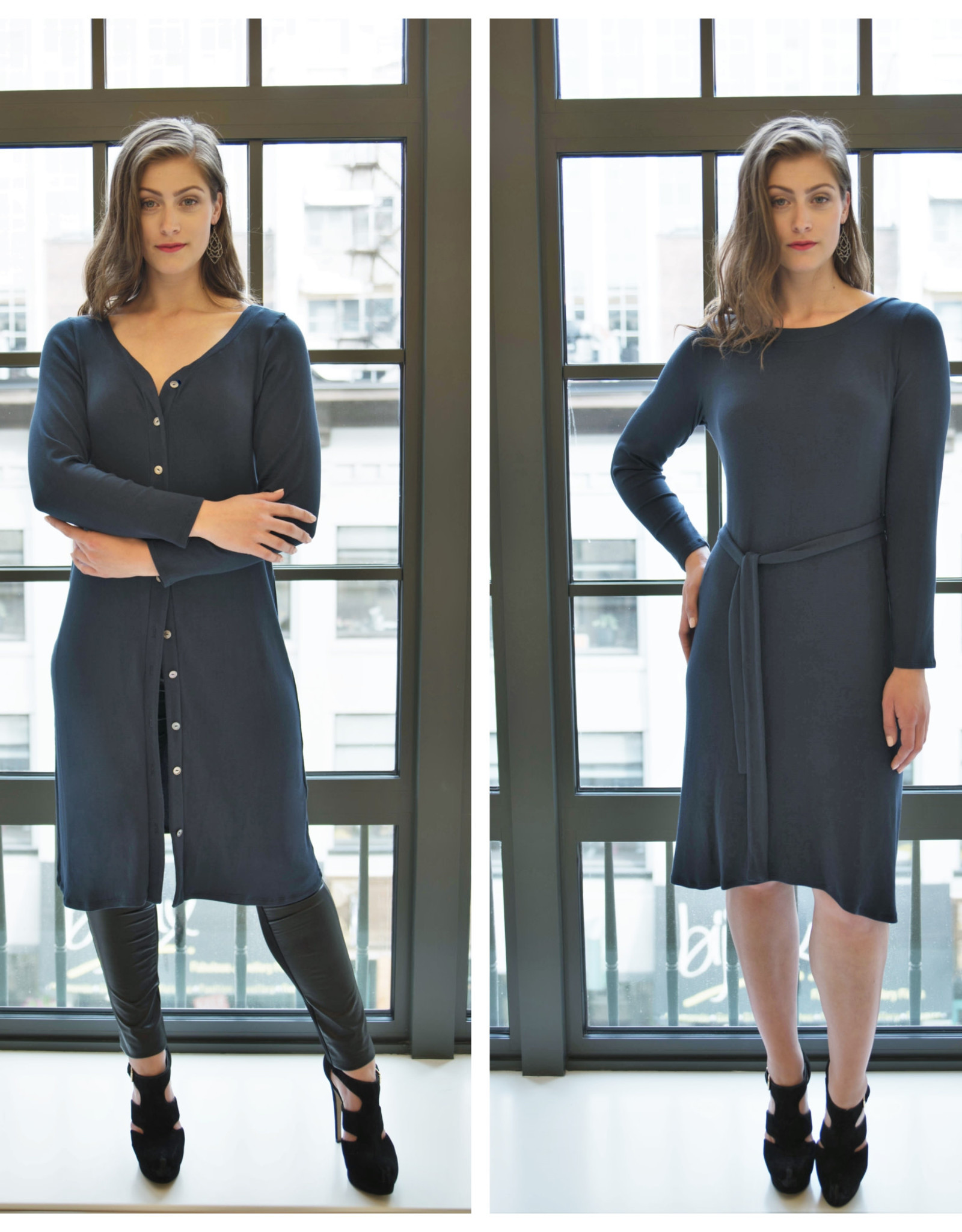 silver dress cardigan