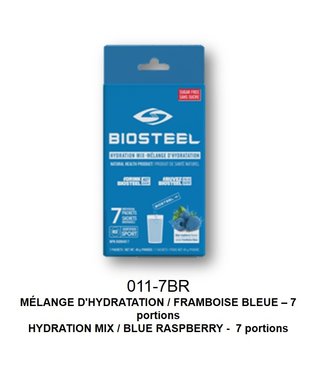 Blue Sports Hydration Mix Blue Raspberry 7/Caddy