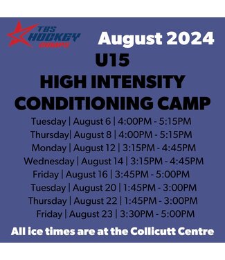 August High Intensity Conditioning Camp Registration U15
