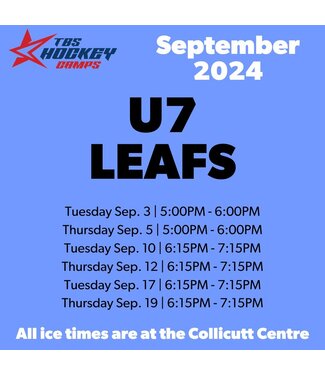 Fall Hockey School U7 Leafs Registration
