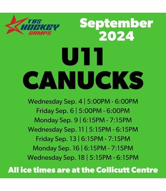 Fall Hockey School U11 Canucks Registration